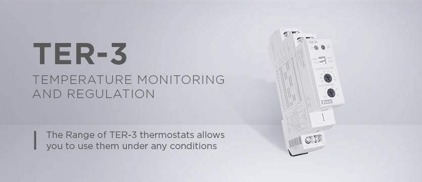 Диапазонът на термостатите TER-3 ви позволява да ги използвате при всякакви условия photo